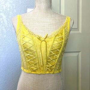 Gorgeous corset style crop top